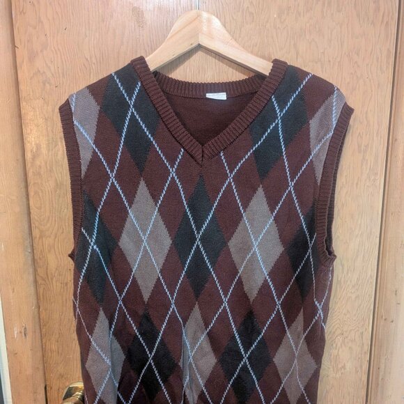 Other - Brown Sweater Vest | US L